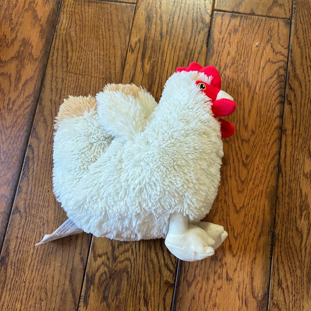 Chicken warmies stuffed animal plush